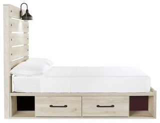 Cambeck Queen Panel Bed with 2 Storage Drawers