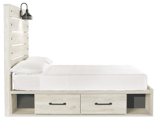 Cambeck Queen Panel Bed with 4 Storage Drawers
