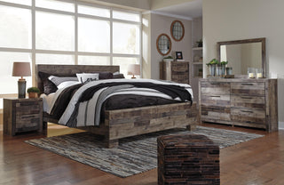 Derekson Panel Bed - King