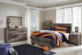 Derekson Queen Panel Bed