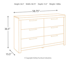 Derekson Queen Panel Storage Bed, Dresser and 2 Nightstand