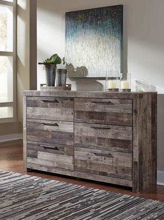 Derekson Full Panel Storage Bed and Dresser