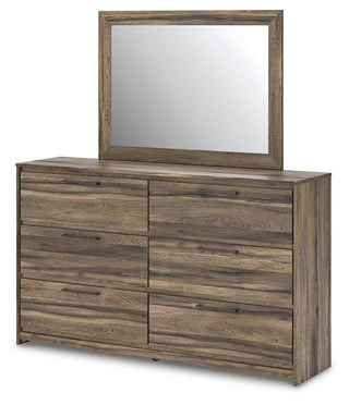 Elbrim Full Panel Bed, Dresser and Mirror