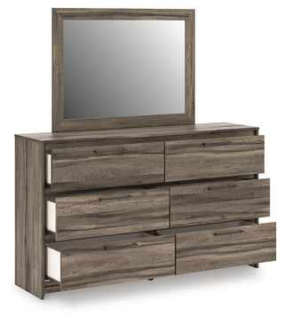 Elbrim Queen Panel Bed, Dresser, Mirror and Nightstand