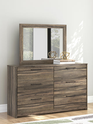 Elbrim Full Panel Bed, Dresser and Mirror