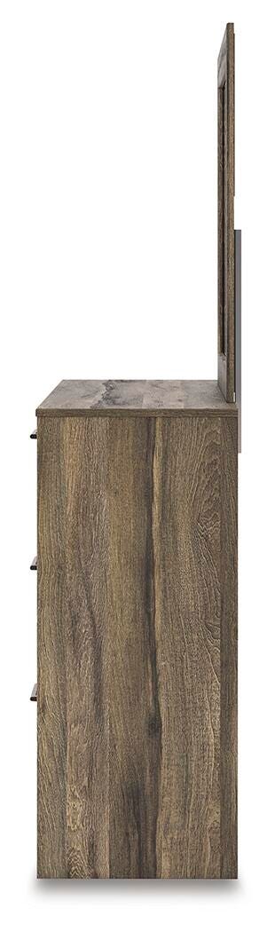 Elbrim Full Panel Bed, Dresser and Mirror