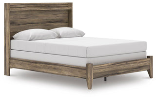 Elbrim Queen Panel Bed, Dresser, Mirror and Nightstand