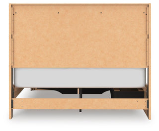 Elbrim Queen Panel Storage Bed, Dresser and Mirror