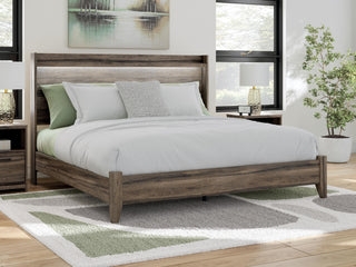 Elbrim King Panel Bed, Dresser, Mirror and 2 Nightstands
