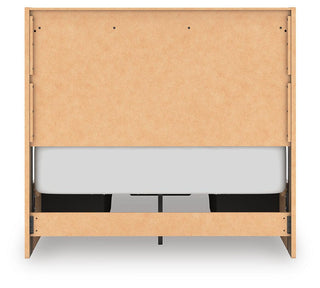 Elbrim Full Panel Storage Bed, Dresser and Mirror