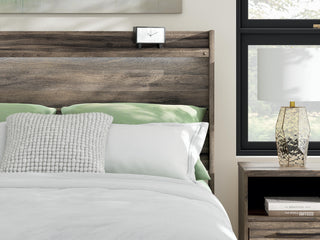 Elbrim Full Panel Storage Bed, Dresser and Mirror