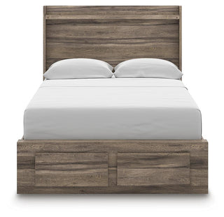 Elbrim Full Panel Storage Bed, Dresser and Mirror