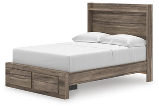 Elbrim Full Panel Storage Bed, Dresser and Mirror