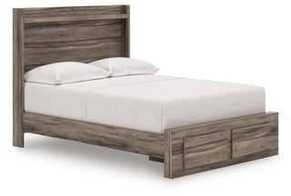Elbrim Full Panel Storage Bed, Dresser, Mirror and 2 Nightstands