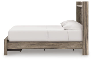 Elbrim Full Panel Storage Bed, Dresser, Mirror and 2 Nightstands