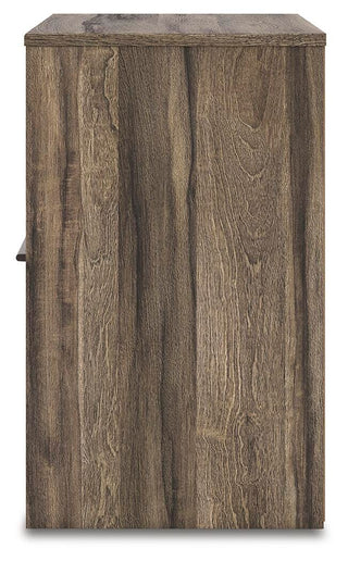Elbrim Full Storage Bed, Dresser and Nightstand