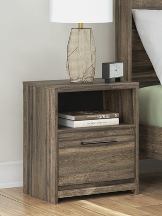 Elbrim King Panel Bed, Dresser, Mirror and 2 Nightstands