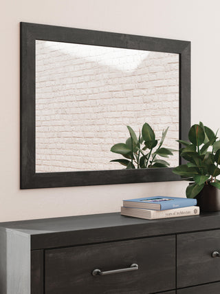 Hollivern Full Panel Bed, Dresser and Mirror