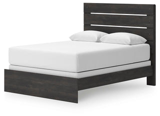 Hollivern Queen Panel Bed, Dresser, Mirror and Nightstand