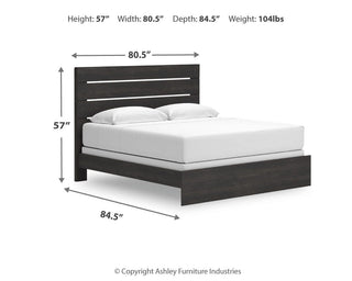 Hollivern Queen Panel Bed