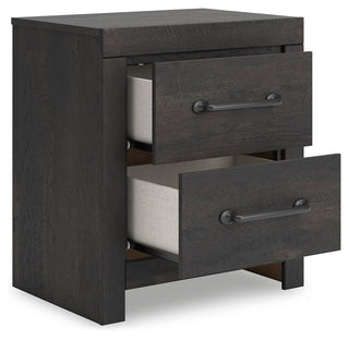 Hollivern Queen Panel Bed, Dresser, Mirror and Nightstand