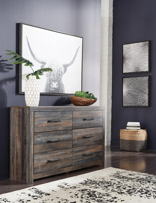 Drystan King Bookcase Storage Bed and Dresser