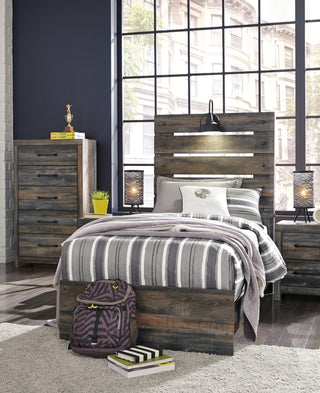 Drystan Queen Panel Bed
