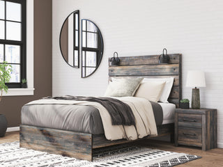 Drystan Queen Panel Bed, 2 Dressers, Mirror and 2 Nightstands