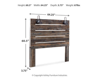 Drystan Panel Headboard - Queen
