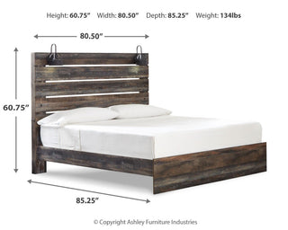 Drystan Queen Panel Bed