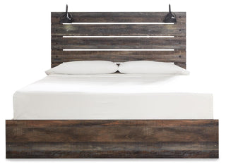 Drystan King Panel Bed, Dresser and Mirror