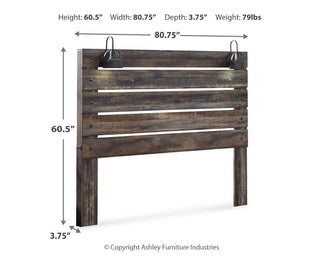Drystan Panel Headboard - King
