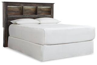 Drystan Bookcase Headboard - Queen