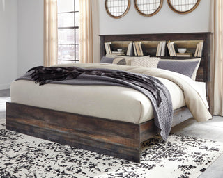 Drystan Bookcase Bed - King