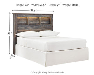 Drystan Queen Bookcase Headboard
