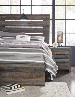 Drystan Full Panel Bed and 2 Nightstands