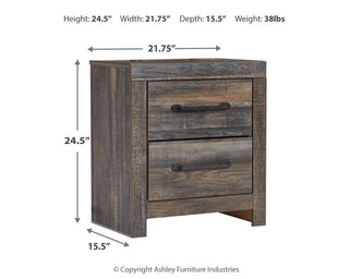Drystan Queen Bookcase Storage Bed, Dresser, Mirror, Chest and Nightstand