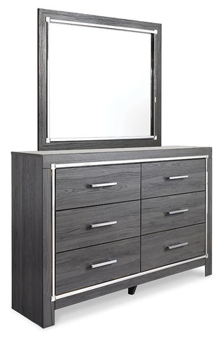 Lodanna Full Storage Bed, Dresser and Mirror