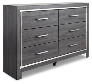 Lodanna Full Panel Storage Bed and Dresser