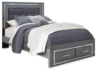 Lodanna Queen Storage Bed, Dresser and Nightstand