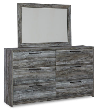 Baystorm Queen Panel Storage Bed, Dresser, Mirror, Chest and Nightstand