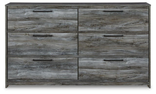 Baystorm Queen Panel Bed with Storage, Dresser and 2 Nightstands