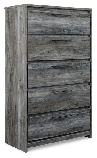 Baystorm Twin Panel Bed, Dresser, Mirror and Chest