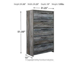 Baystorm Full Storage Bed, Chest and Nightstand