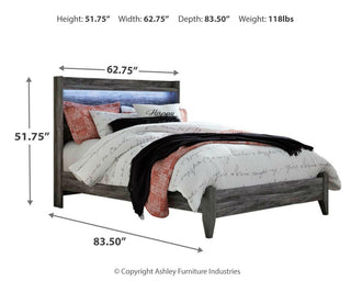 Baystorm Queen Panel Bed and Chest