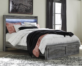 Baystorm Queen Panel Storage Bed, Dresser and 2 Nightstands