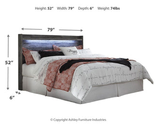 Baystorm Panel Headboard - King