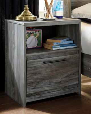 Baystorm Queen Panel Storage Bed, Dresser and 2 Nightstands