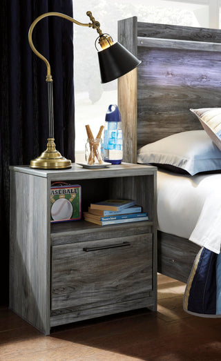 Baystorm Queen Panel Headboard, Dresser, Mirror, Chest and Nightstand