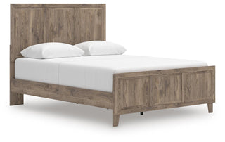 Rusticott Queen Panel Bed, Dresser and Nightstand